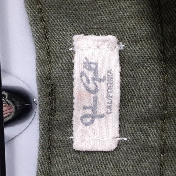 John Galt PACSUN Olive Green Low Rise Utility Cargo Pants - Picture 3 of 10